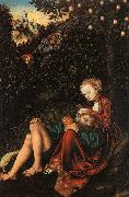 Lucas  Cranach Samson and Delilah China oil painting reproduction